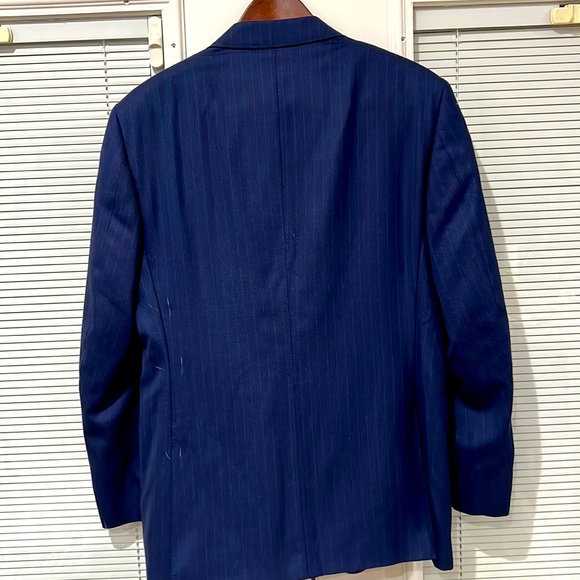 CANALI Classic Fit Two Button Stretch Suit, Blue, Size 40R (US) / 50R (EU) - Picture 7 of 11